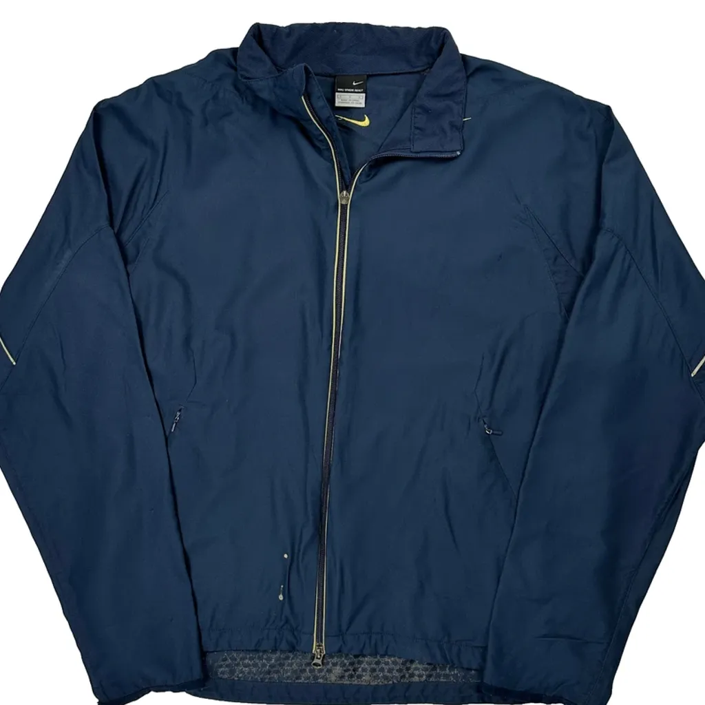 Nike Windbreaker - Large Navy Polyester - Image 5