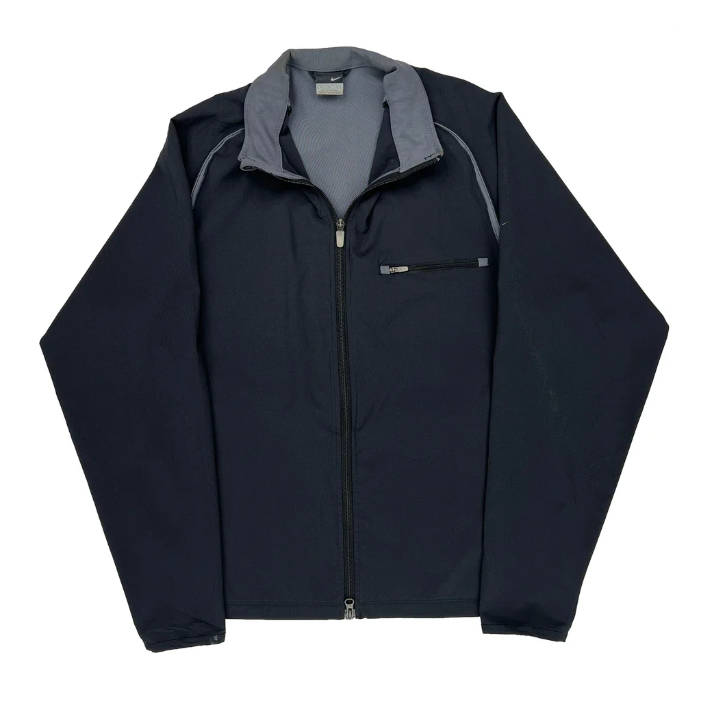 Nike Windbreaker - Medium Navy Polyester