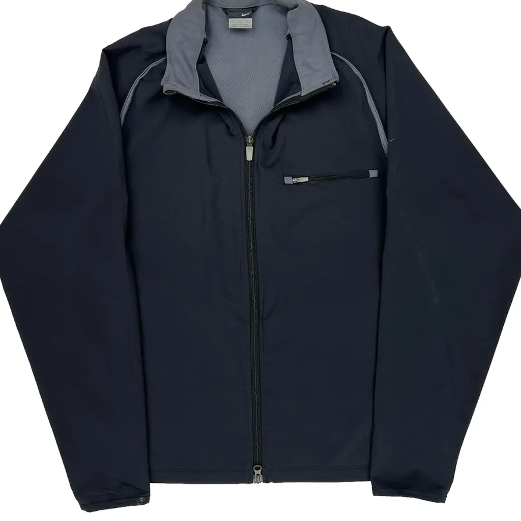 Nike Windbreaker - Medium Navy Polyester - Image 5