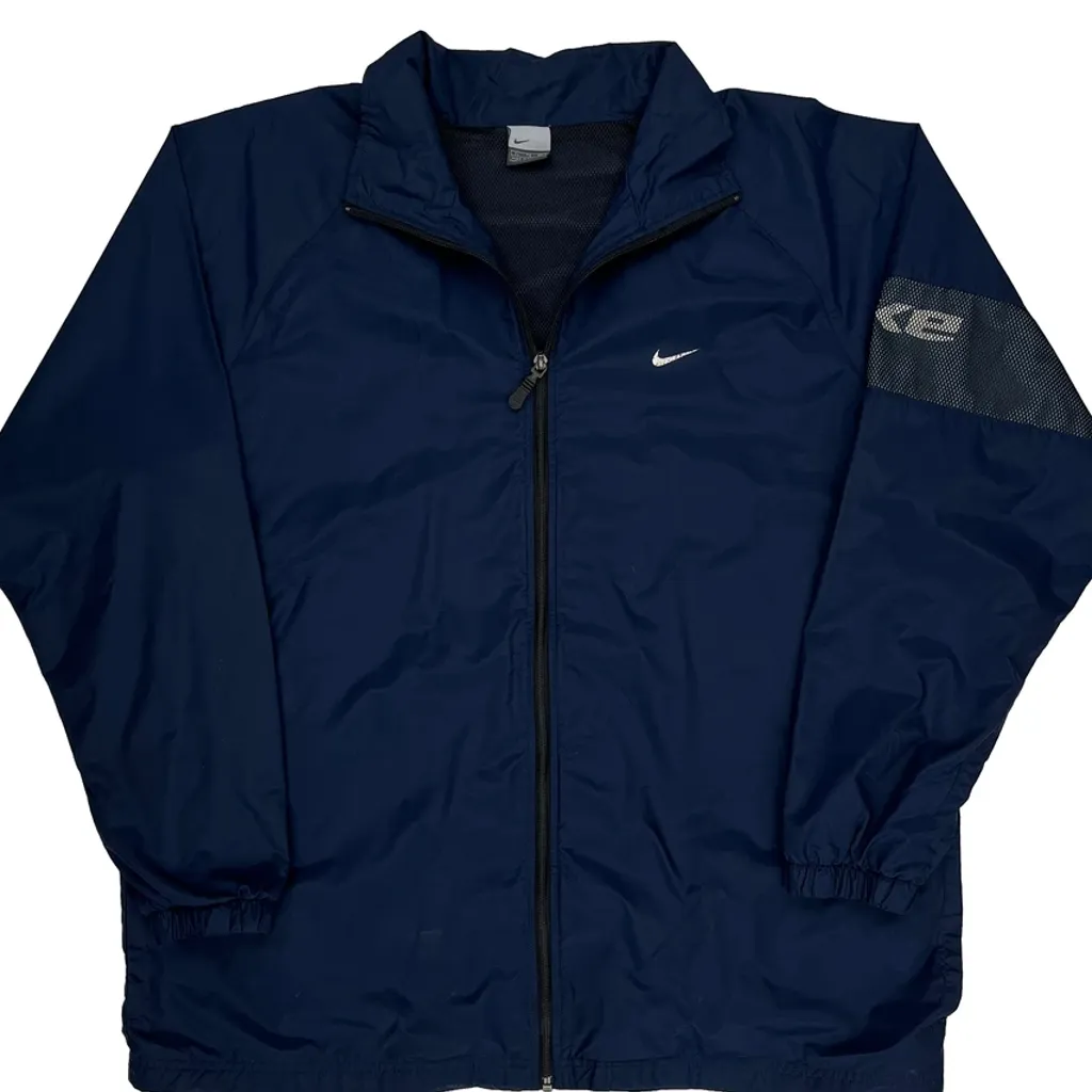 Nike Windbreaker - XL Navy Polyester - Image 4