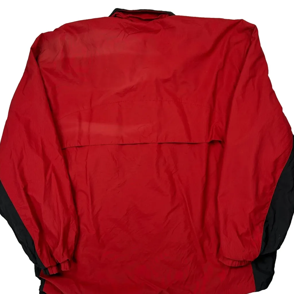Nike Windbreaker - Large Red Polyester - Image 7