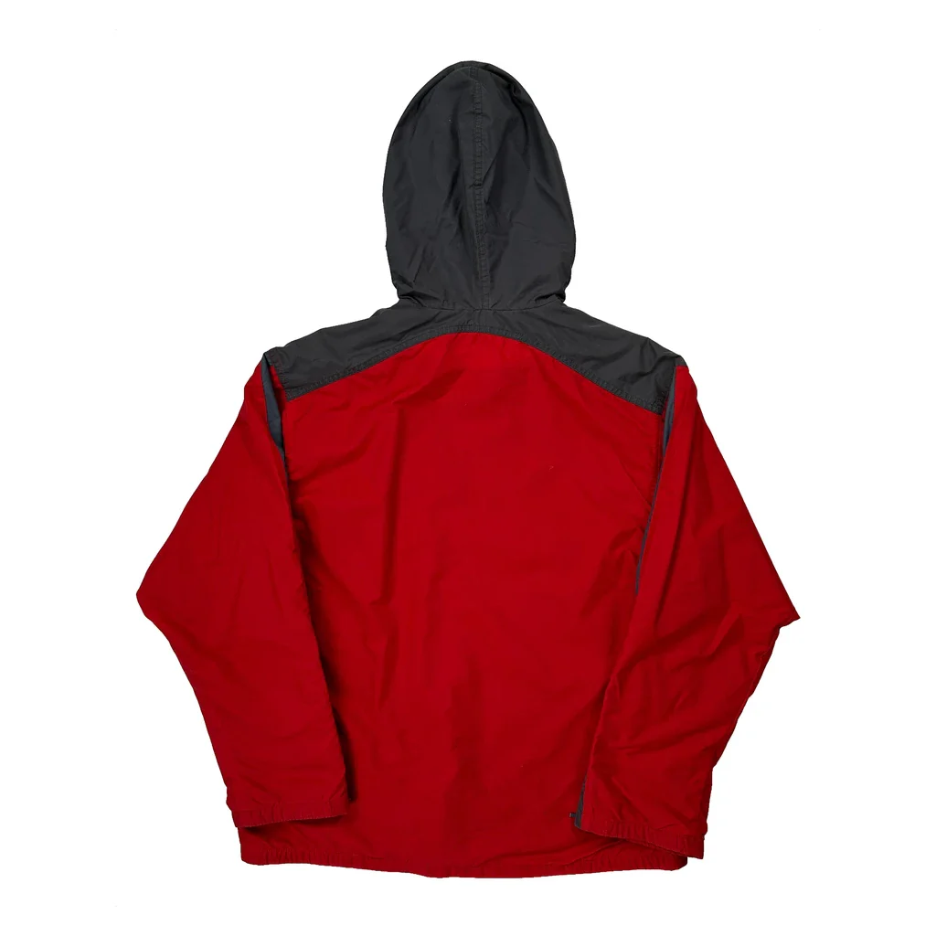 Nike Windbreaker - Medium Red Polyester - Image 2