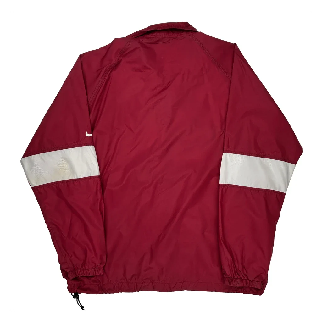 Nike Windbreaker - XL Red Polyester - Image 2