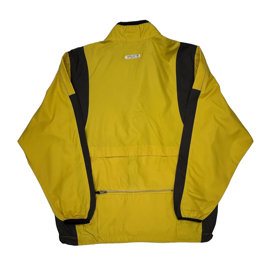 Nike Windbreaker - Large Yellow Polyester - Image 2