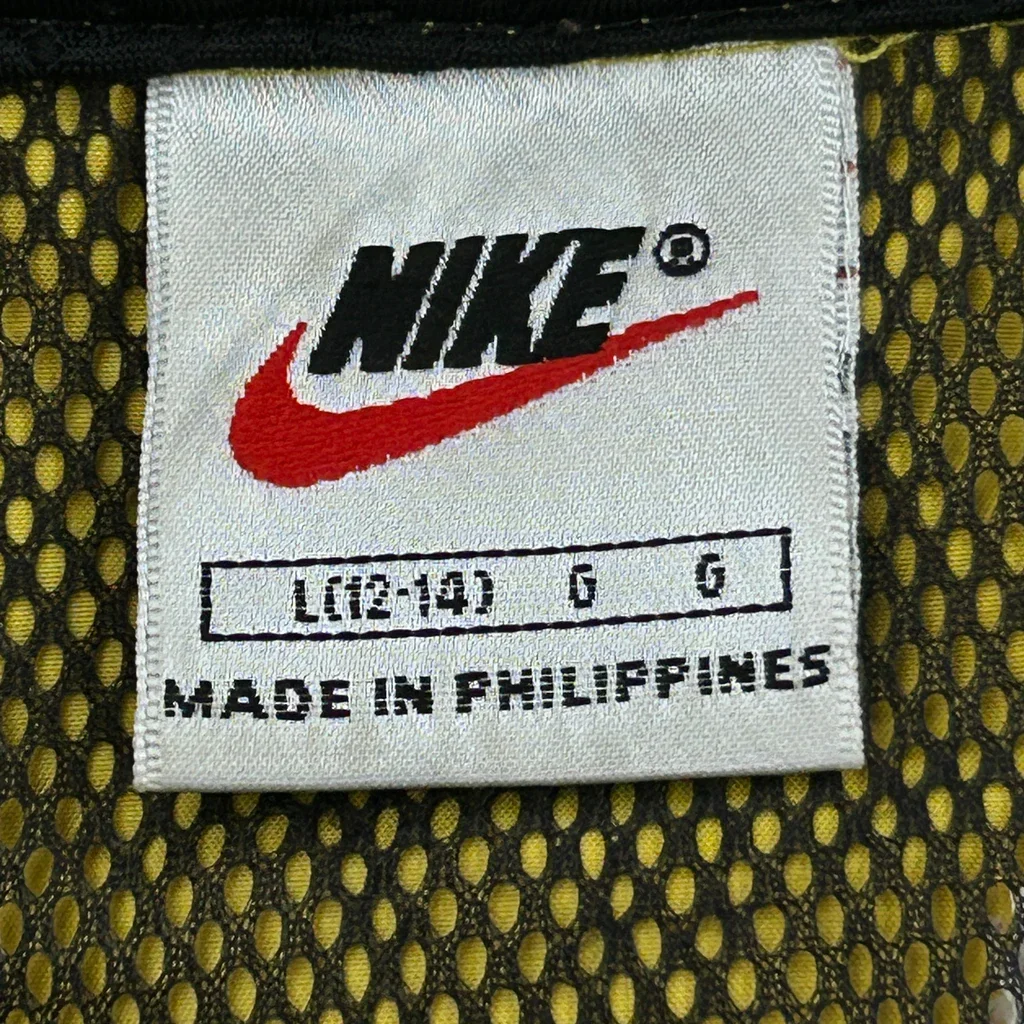 Nike Windbreaker - Large Yellow Polyester - Image 3