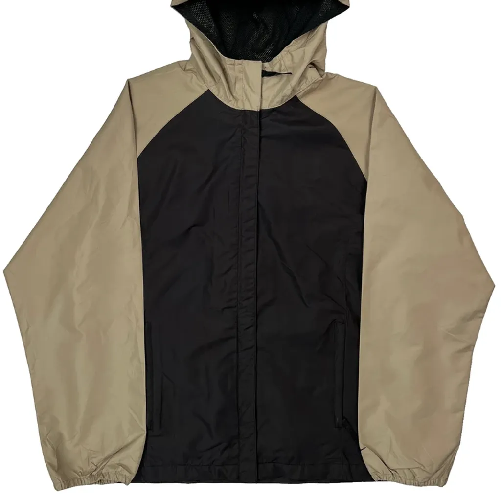 Nike Windbreaker - Small Beige Polyester - Image 5