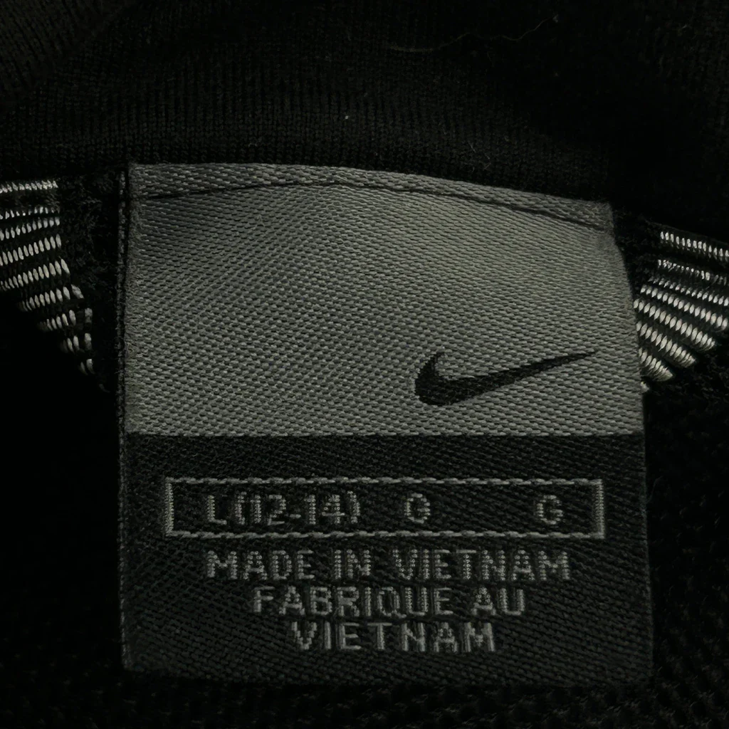 Nike Windbreaker - Large Black Polyester - Image 3