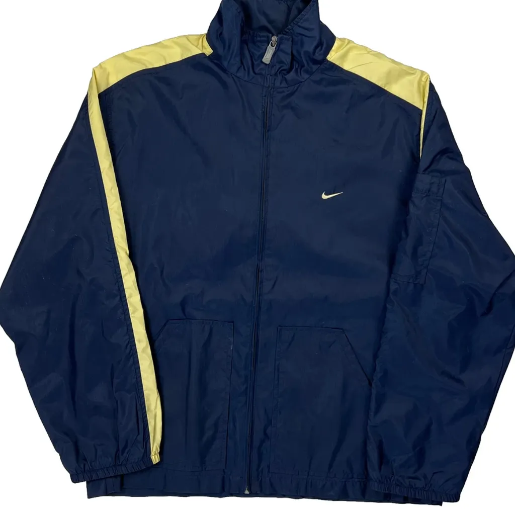 Nike Windbreaker - Large Blue Polyester - Image 5