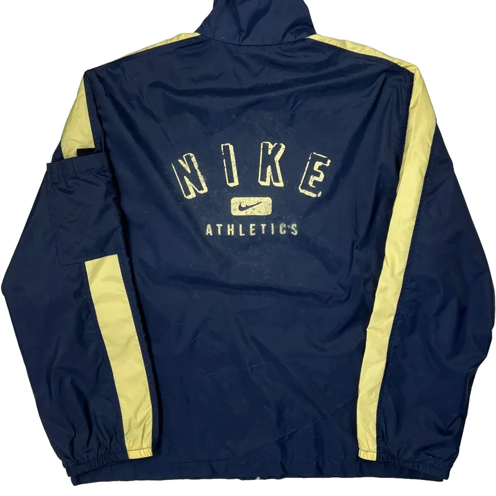 Nike Windbreaker - Large Blue Polyester - Image 6