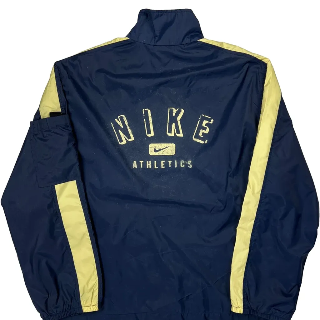 Nike Windbreaker - Large Blue Polyester - Image 7