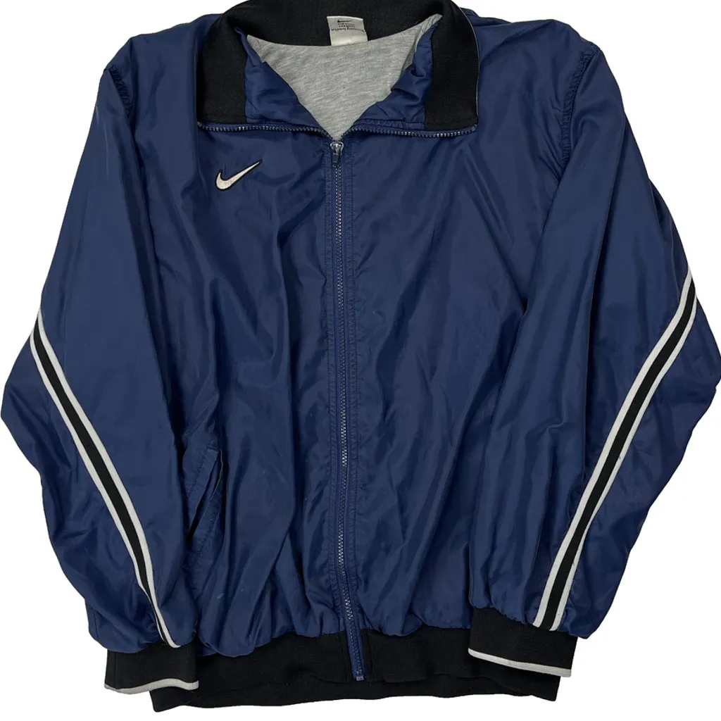 Nike Windbreaker - XL Blue Polyester - Image 4