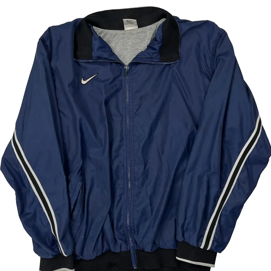 Nike Windbreaker - XL Blue Polyester - Image 5