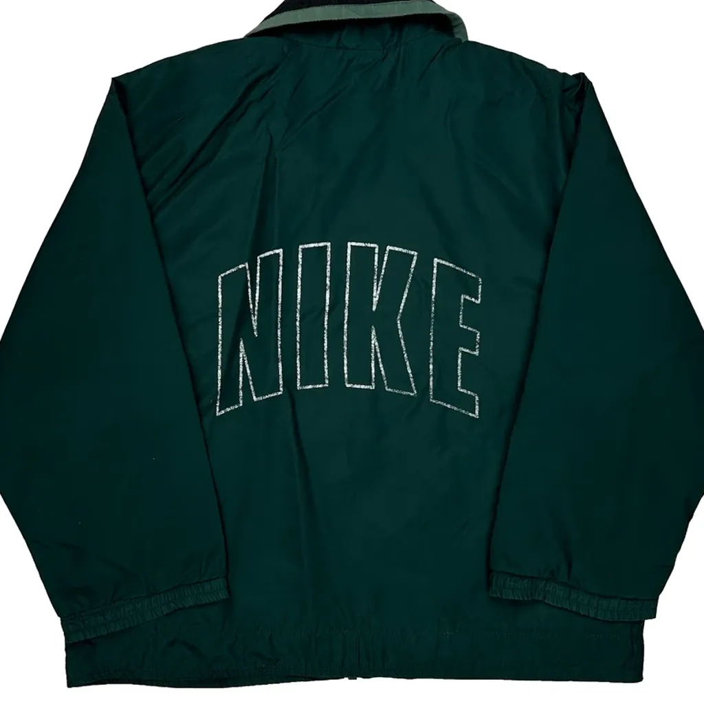 Nike Spellout Windbreaker - Medium Green Polyester - Image 6