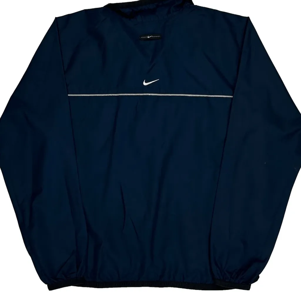 Nike Windbreaker - Medium Navy Polyester - Image 7