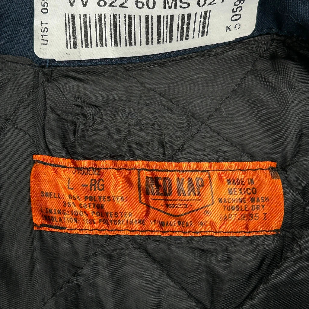 Nj Transit Red Kap Workweaar Jacket - Large Blue Polyester - Image 3