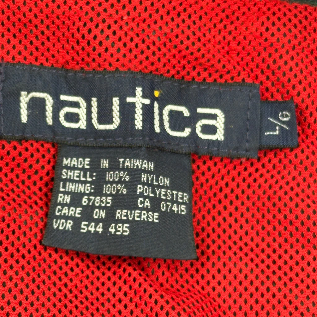 Nkz Nautica Patch Nautica Jacket - Large Green Nylon - Image 3