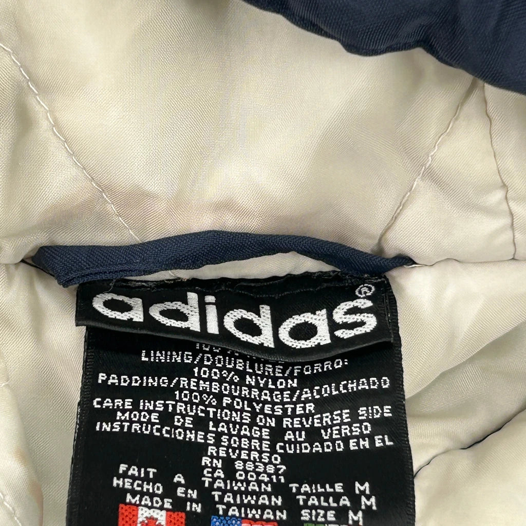 Adidas Spellout Puffer - Medium Navy Nylon - Image 3