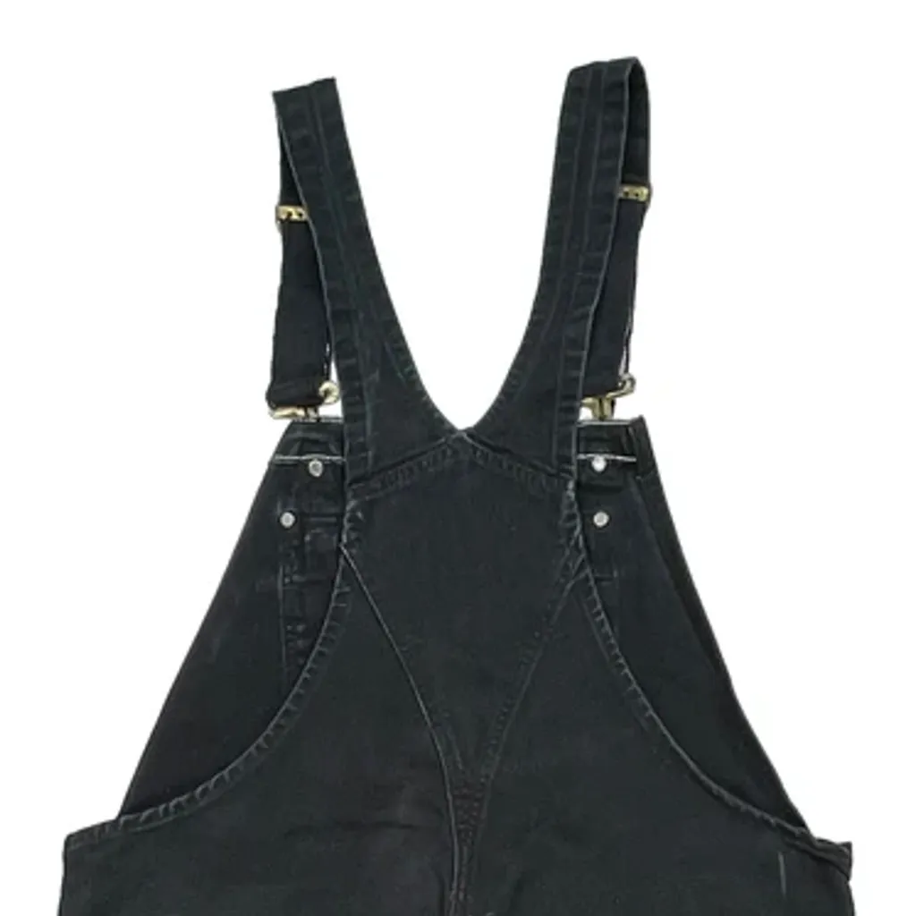 None Carhartt Double Knee Dungarees - 40W 34L Black Cotton - Image 6