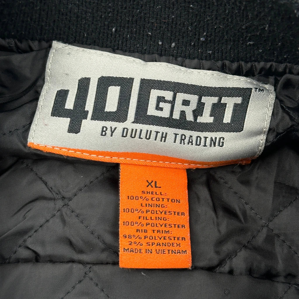 None Duluth Workwear Gilet - XL Black Cotton - Image 3
