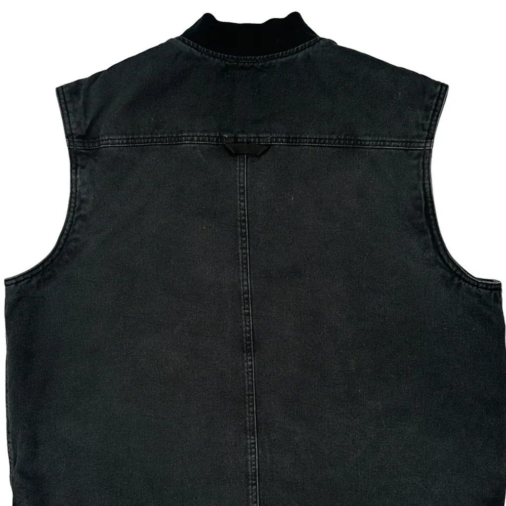 None Duluth Workwear Gilet - XL Black Cotton - Image 7