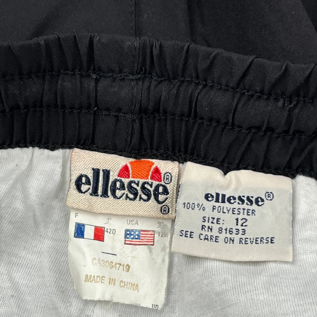 None Ellesse Tracksuit - Medium Black Polyester - Image 3