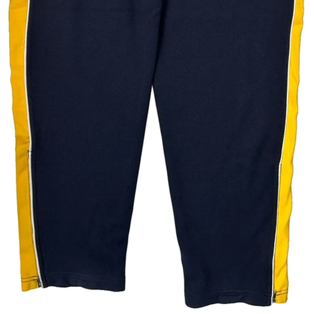 None Puma Track Pants - Large Navy Polyester - Image 6