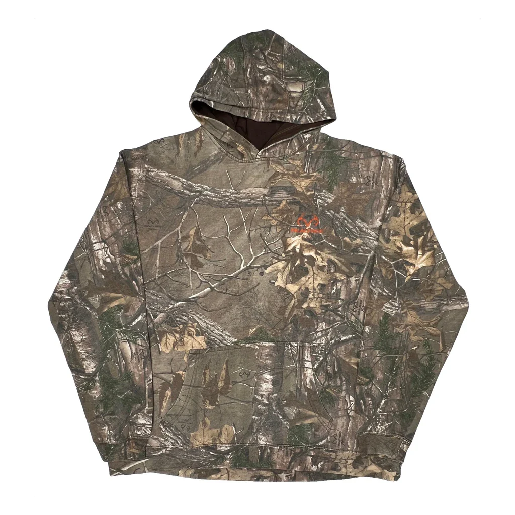 None Realtree Camo Hoodie - 2XL Camo Cotton Blend
