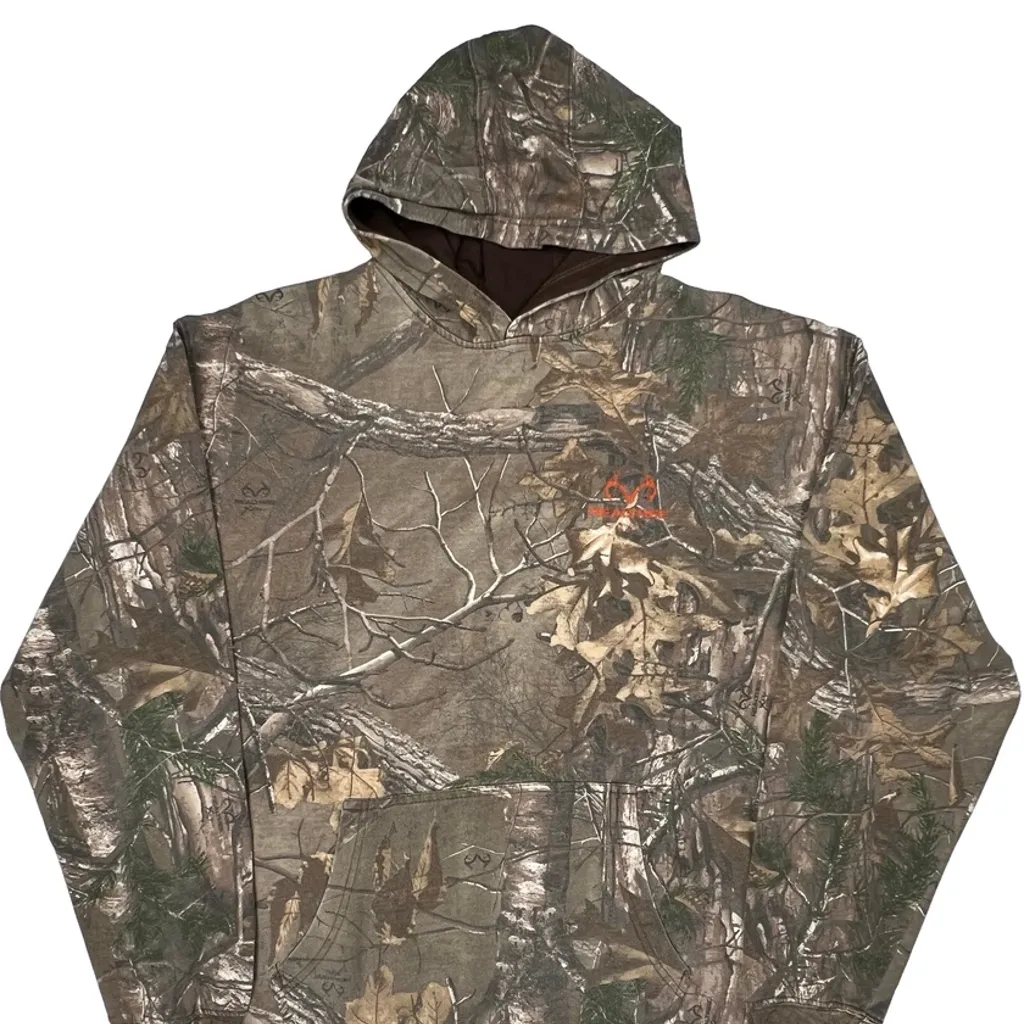 None Realtree Camo Hoodie - 2XL Camo Cotton Blend - Image 4