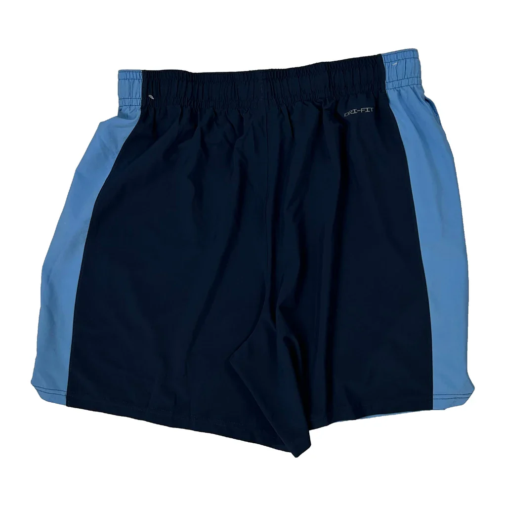 North Carolina Tar Heels Jordan Sport Shorts - 2XL Blue Polyester - Image 2
