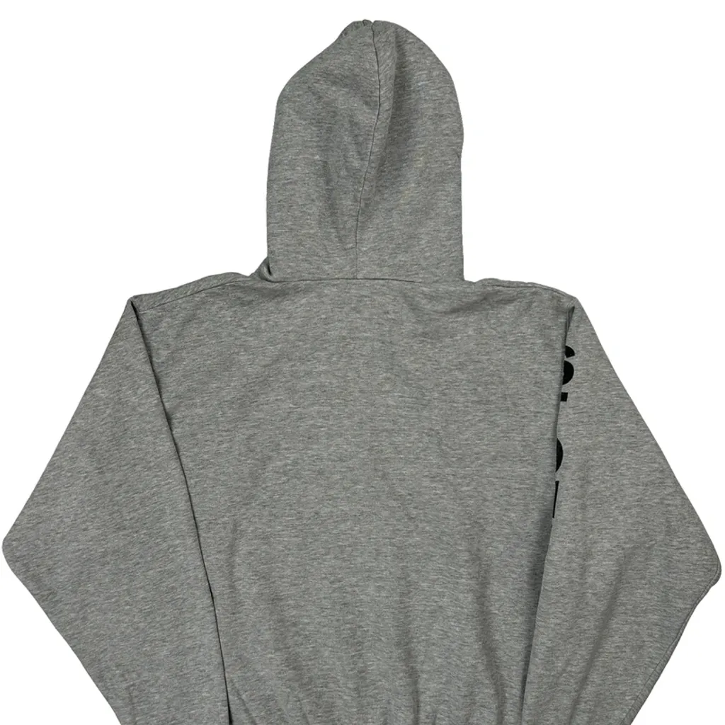 North Soccer Knights Nike College Hoodie - Medium Grey Cotton Blend - Image 6