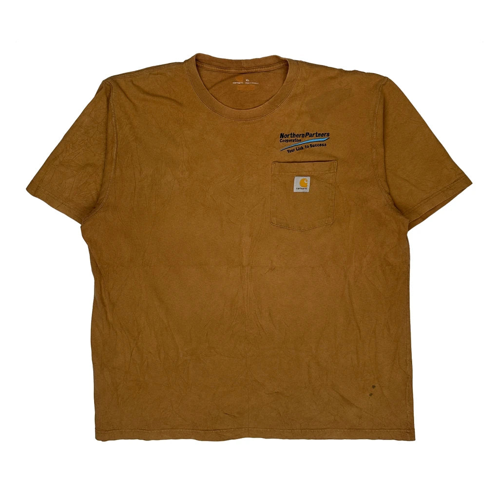 Northern Partners Carhartt T-Shirt - XL Brown Cotton