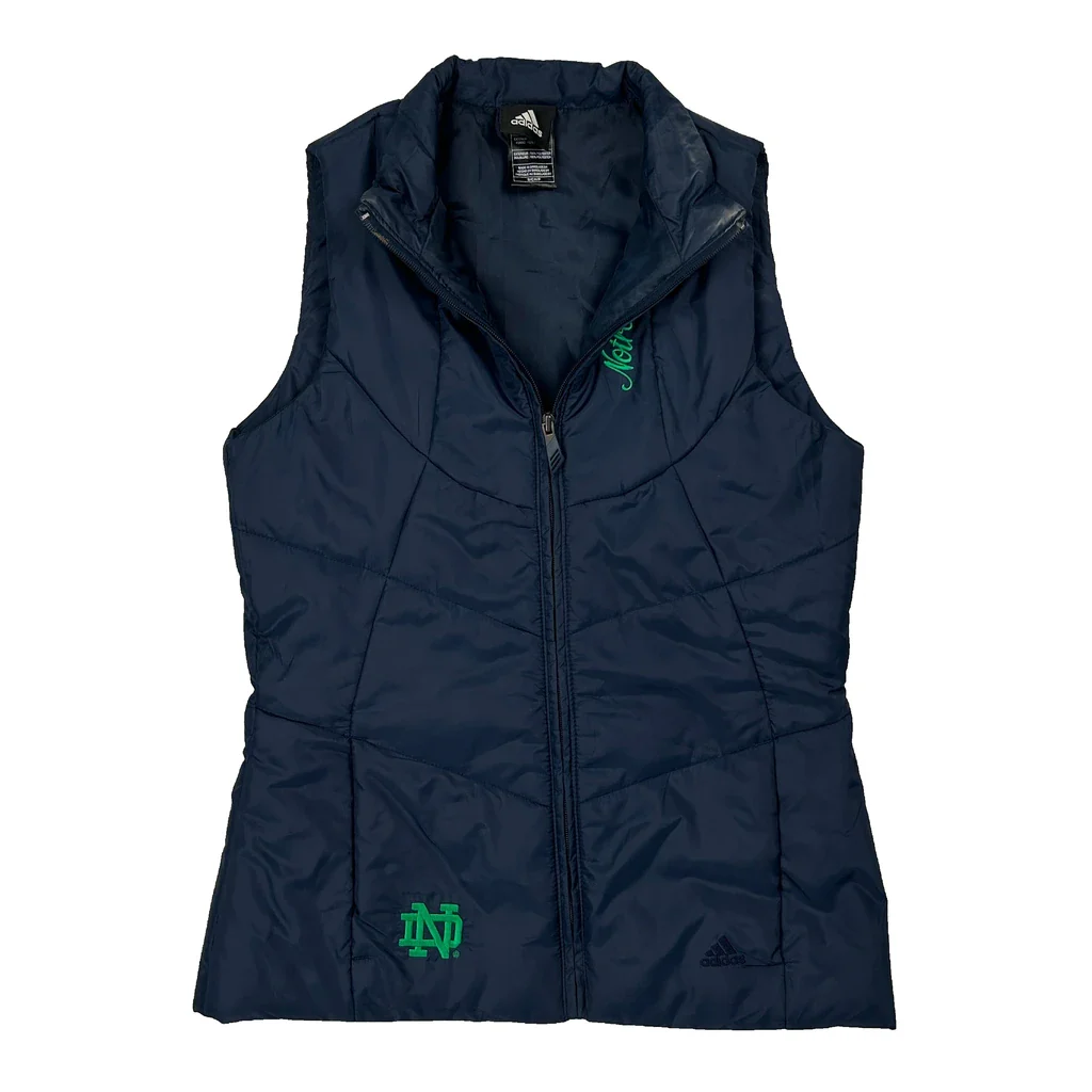 Notre Dame Adidas Gilet - Small Navy Polyester