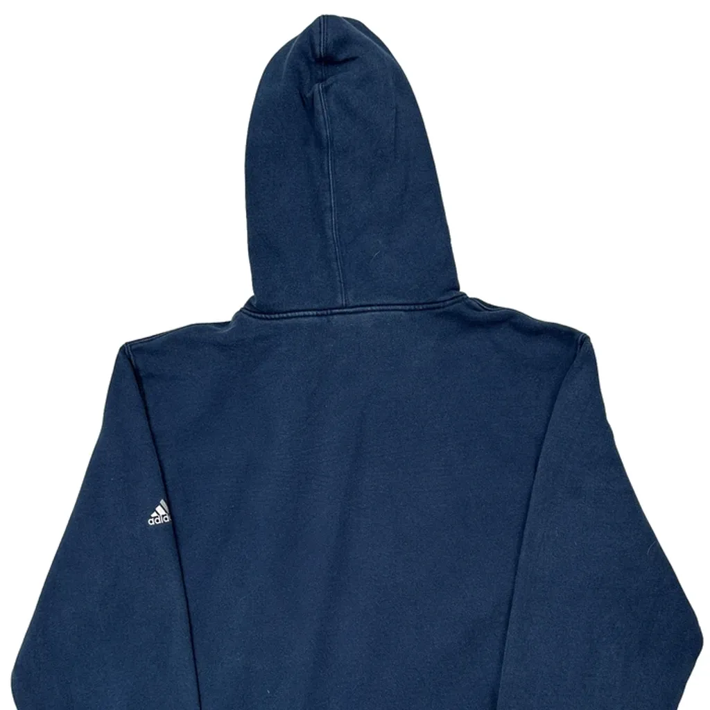 Notre Dame Adidas College Hoodie - Large Blue Cotton - Image 7