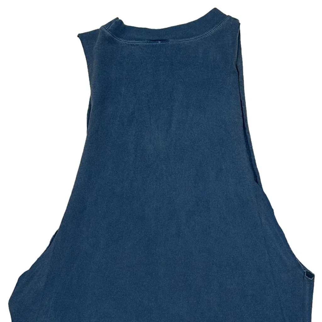 Notre Dame Irish Athletics Adidas College Tank Top - Small Blue Cotton - Image 6