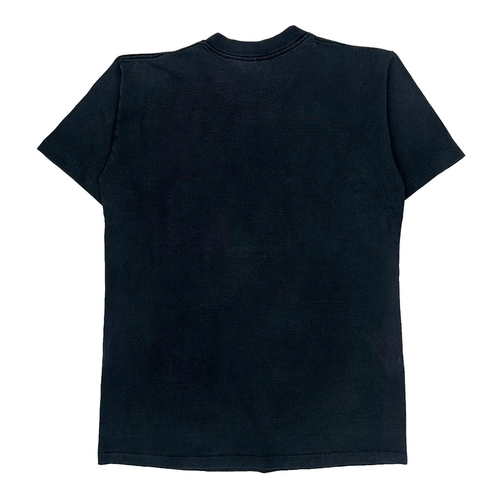 Notre Dame Nutmeg Single Stitch T-Shirt - Large Black Cotton - Image 2