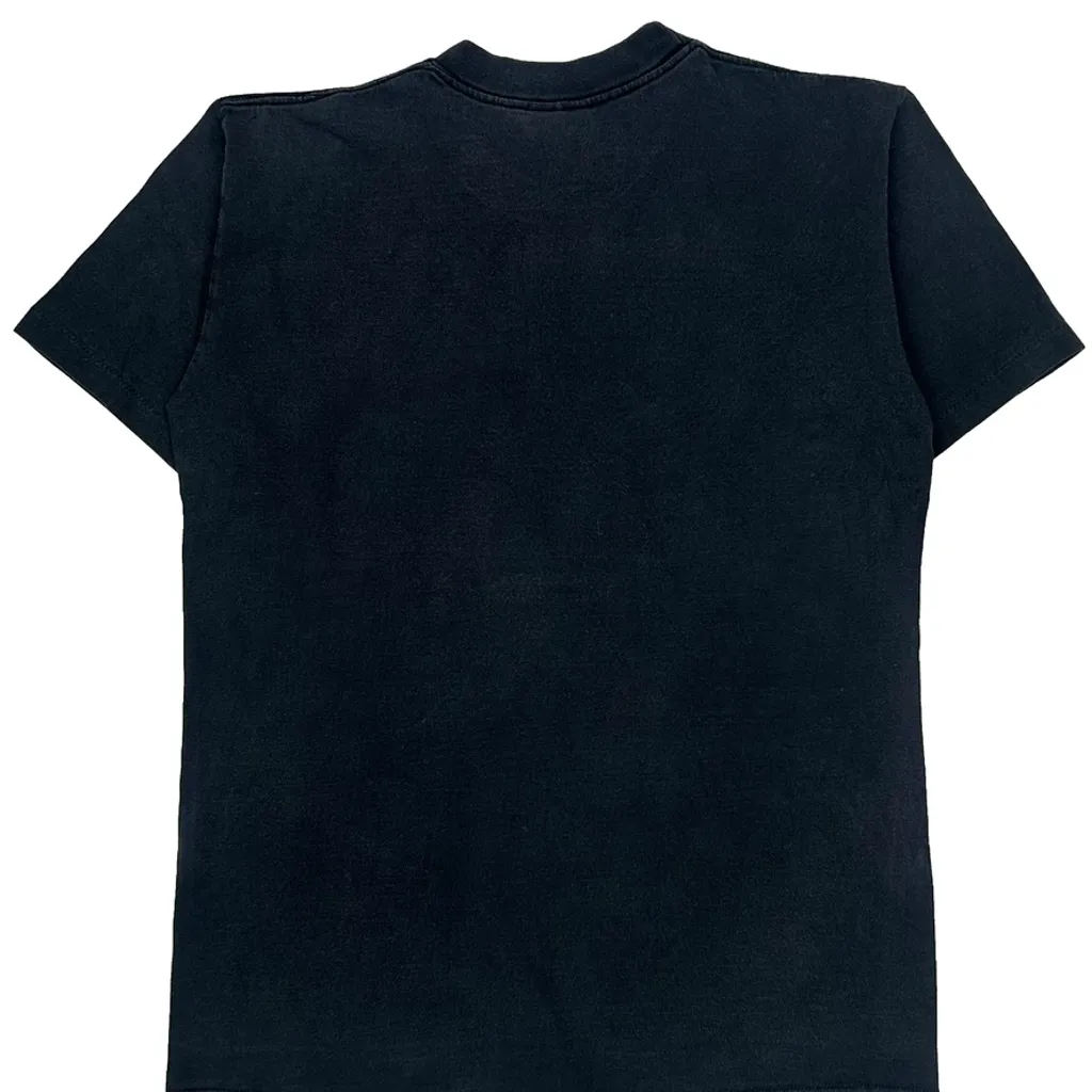 Notre Dame Nutmeg Single Stitch T-Shirt - Large Black Cotton - Image 6