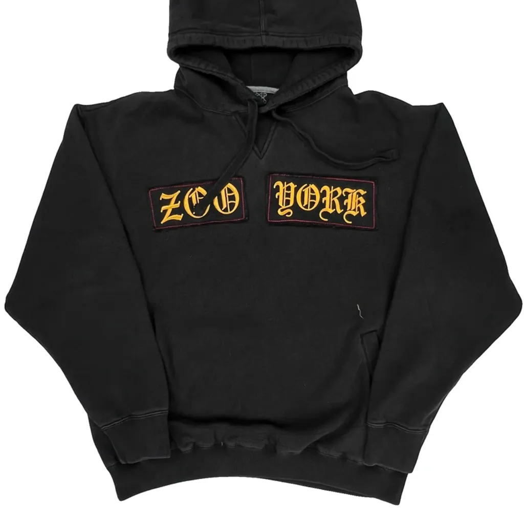 Nyc Unbreakable Zoo York Graphic Hoodie - Large Black Cotton Blend - Image 5