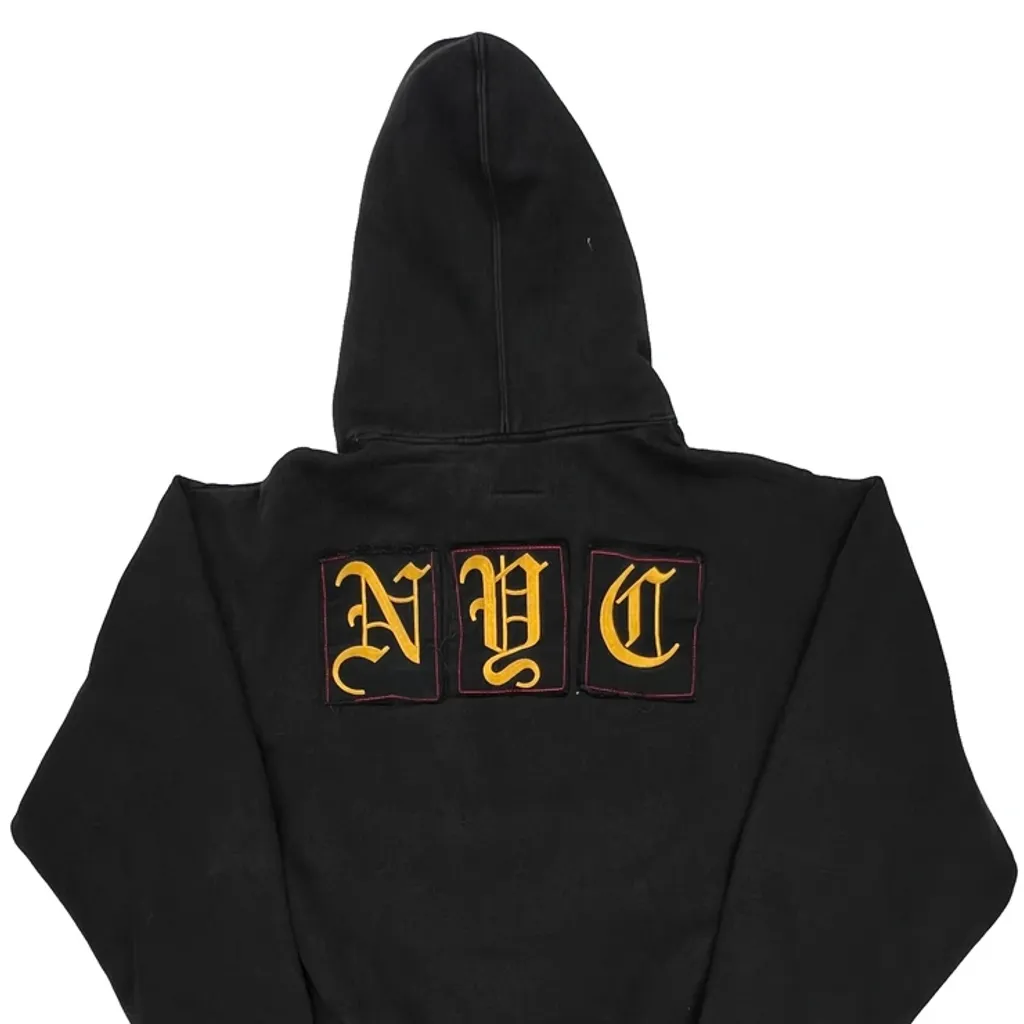 Nyc Unbreakable Zoo York Graphic Hoodie - Large Black Cotton Blend - Image 6