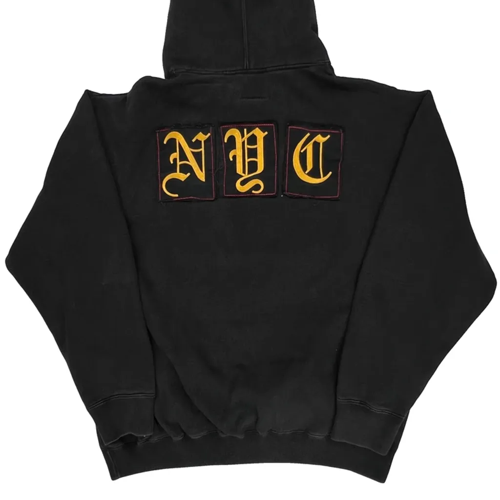 Nyc Unbreakable Zoo York Graphic Hoodie - Large Black Cotton Blend - Image 7