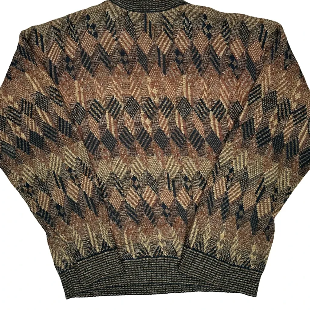 Oak & Clay Jumper - 2XL Brown Acrylic - Image 7