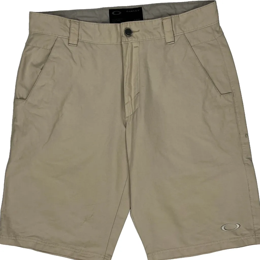 Oakley Chino Shorts - 33W 10L Beige Cotton - Image 9