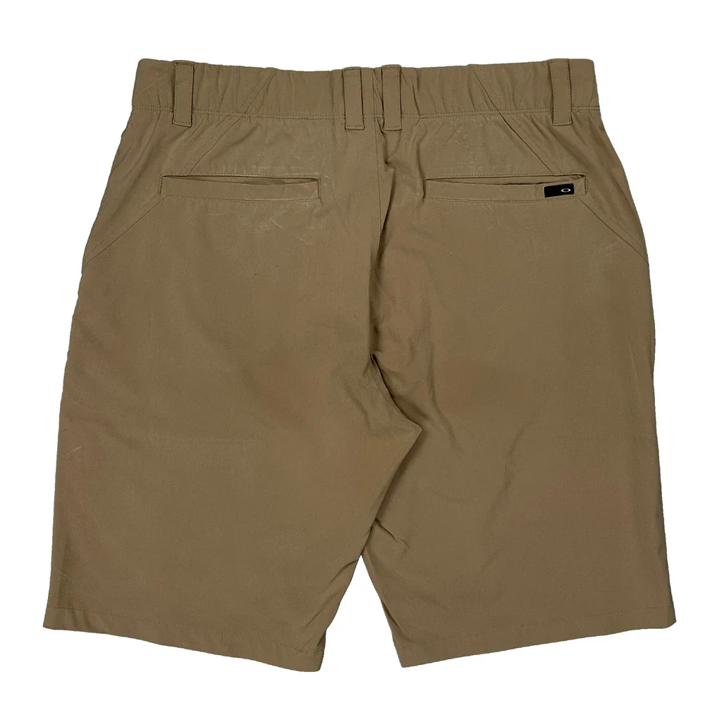 Oakley Chino Shorts - 34W 10L Beige Polyester - Image 2