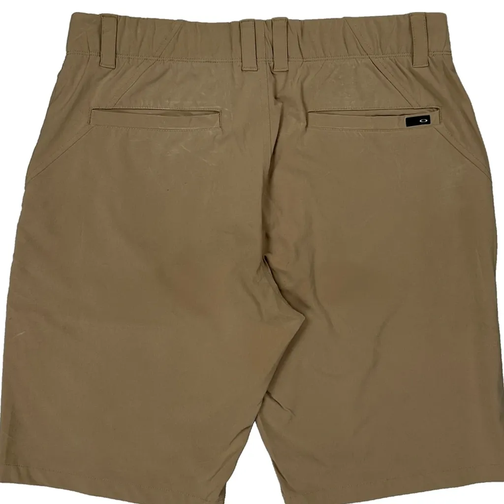 Oakley Chino Shorts - 34W 10L Beige Polyester - Image 6