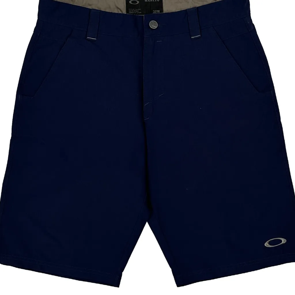 Oakley Chino Shorts - 32W 10L Navy Cotton - Image 10