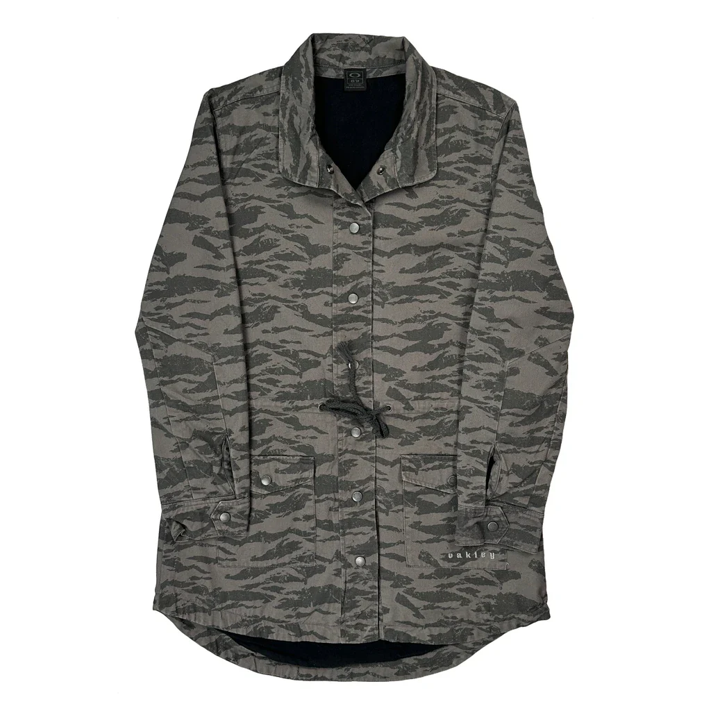 Oakley Camo Coat - XS Grey Cotton