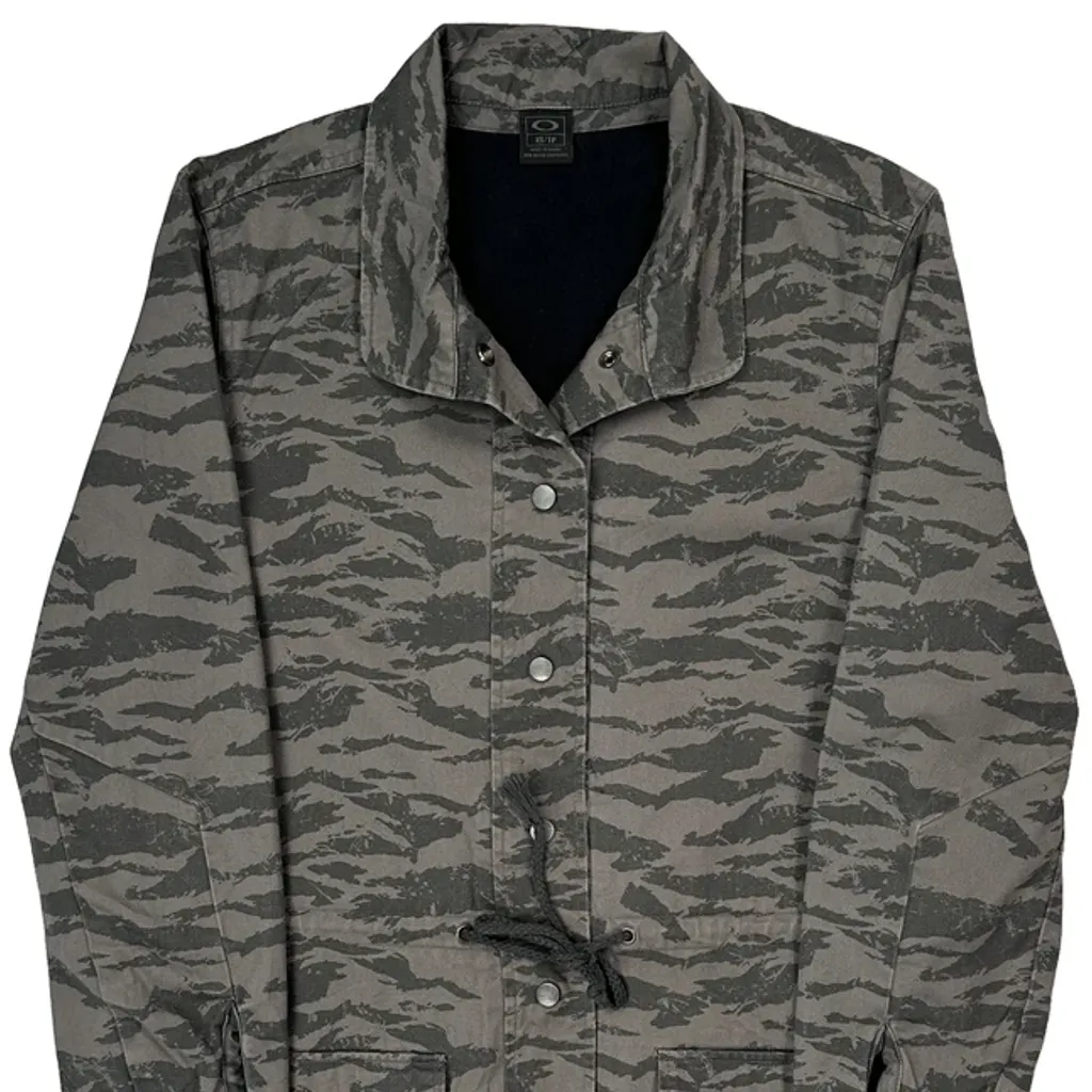 Oakley Camo Coat - XS Grey Cotton - Image 4