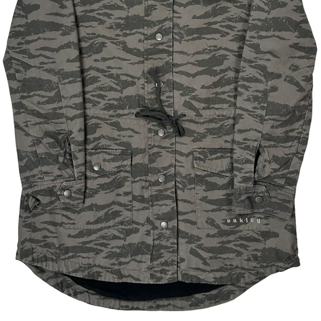 Oakley Camo Coat - XS Grey Cotton - Image 5