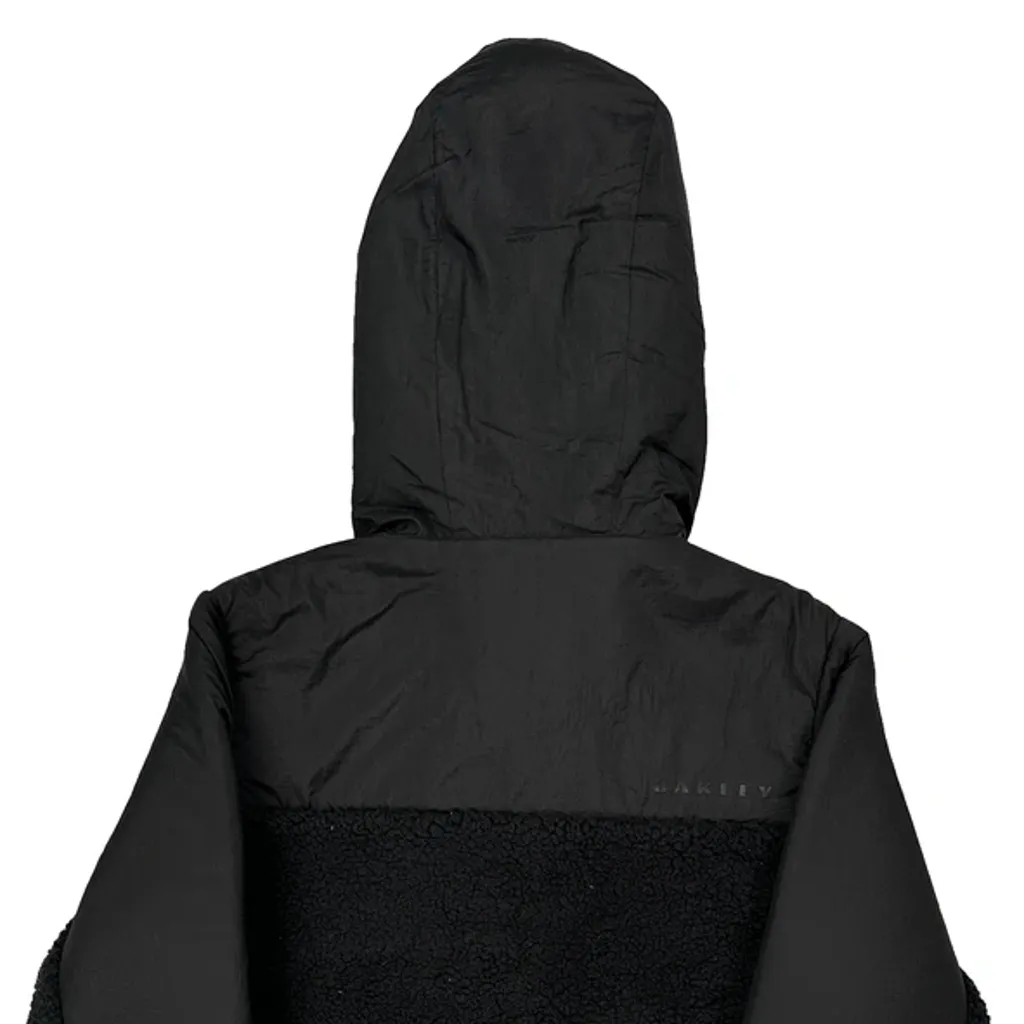Oakley Fleece Jacket - Small Black Polyester - Image 7