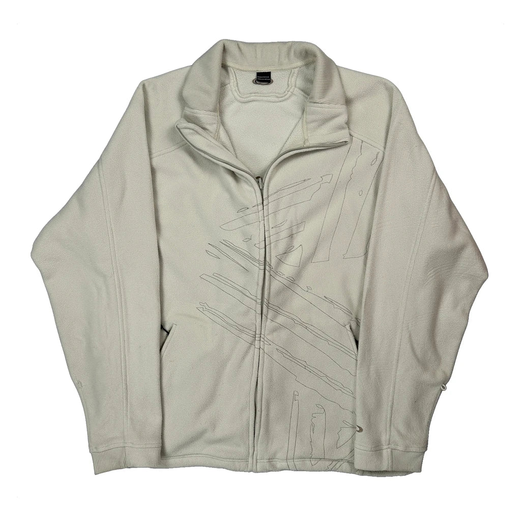Oakley Fleece Jacket - XL Cream Polyester