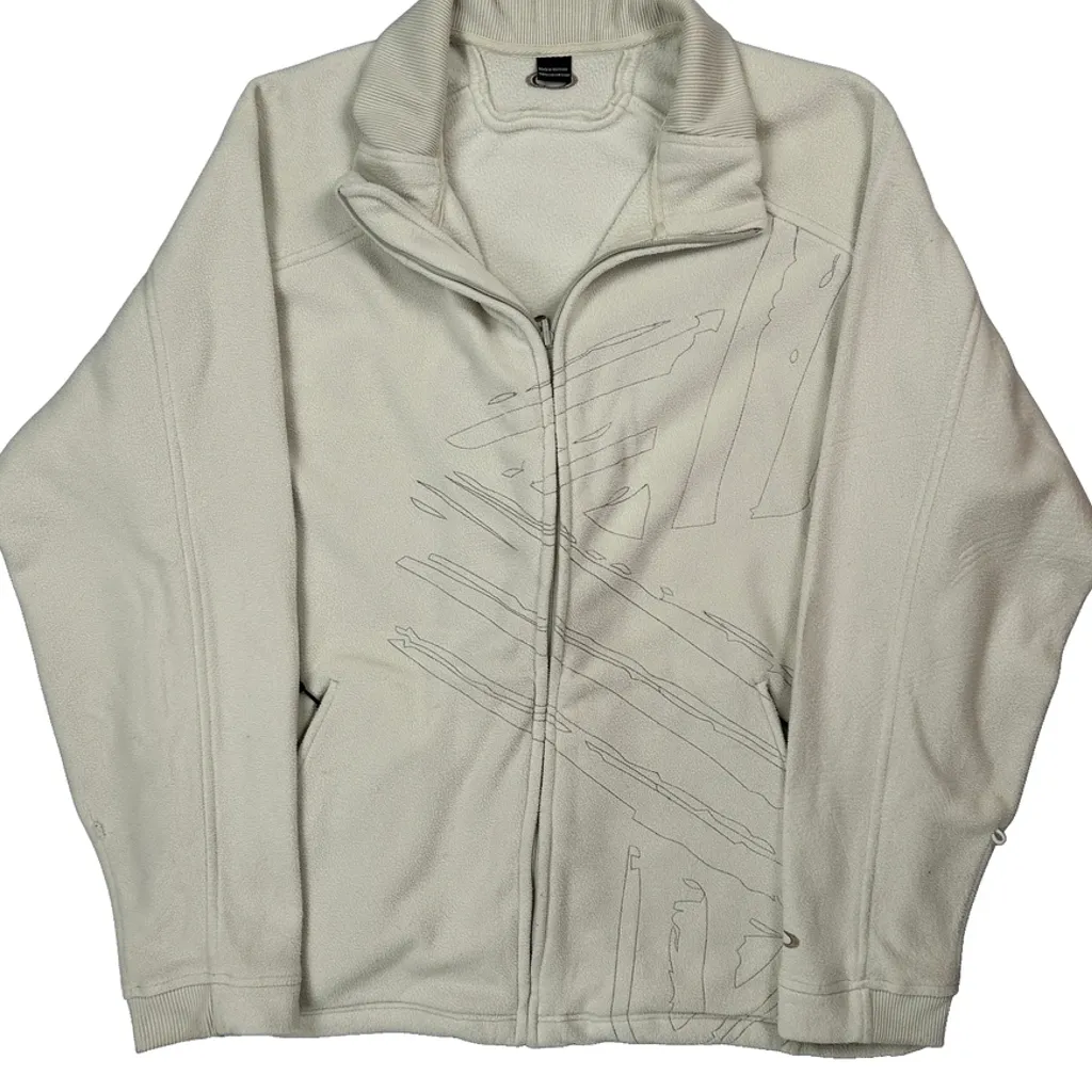 Oakley Fleece Jacket - XL Cream Polyester - Image 5